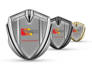 Toyota 3D Emblema Insignia Lujoso Acabado Aleación 3D Detalle